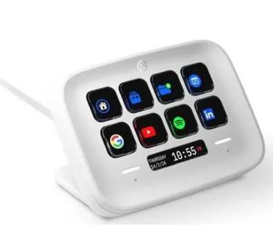 Teclado Elgato Stream Deck Neo, 8 Teclas, Alámbrico, USB, Blanco