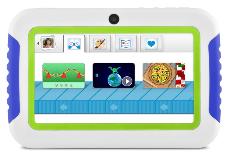 WRONG STOCK Tablet Ematic FunTab mini 4.3'', 4GB, 480 x 272 Pixeles, Android 4.0, WLAN, Azul/Blanco