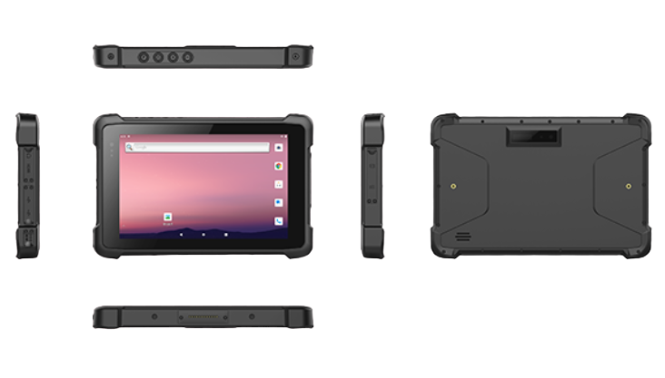 Emdoor Terminal Portátil T81P 2D 8", 128GB, Android 11, Bluetooth, WiFi, Negro - Incluye Cable y Cargador