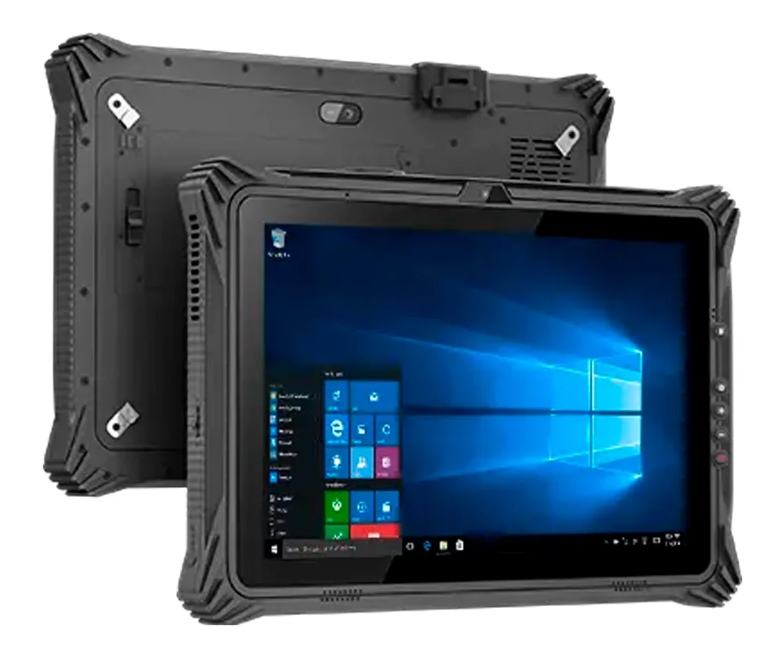 Emdoor Terminal Portátil i20u 12", 16GB, Windows 11 Pro, Bluetooth, WiFi - Incluye Cable, Cargador, Soporte de Mano y Lector 2D