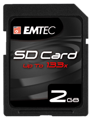 Memoria Flash Emtec, SD, 2GB (EKMSD2GBHS)
