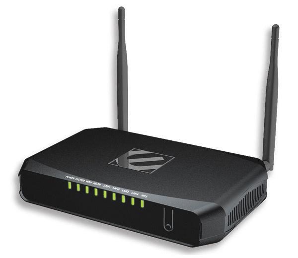 Router Encore WR8196C55, Inalámbrico N300, 300 Mbit/s, 2 Antenas ...