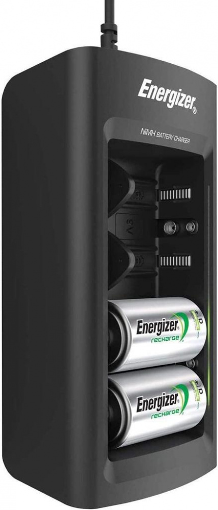Energizer Cargador CHFC para Pilas AA/AAA/C/D/9V