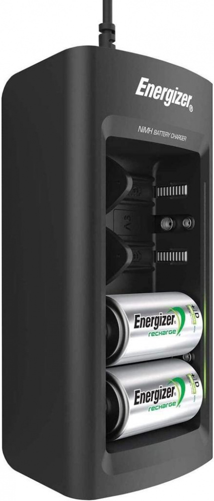 Energizer Cargador CHFC para Pilas AA/AAA/C/D/9V