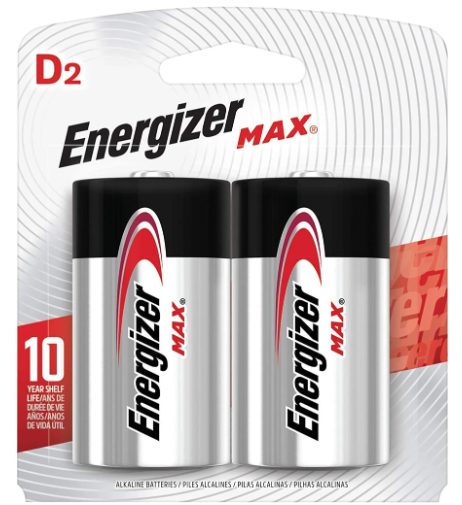 Energizer Pila D2, 9V, 24 Piezas