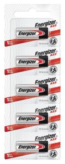 Energizer Pila A23, 12V, 100 Piezas