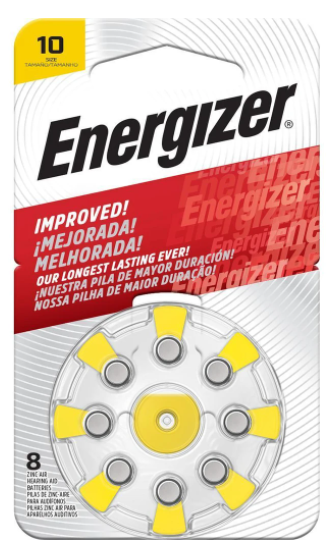 Energizer Pila Auditiva 10, 48 Piezas