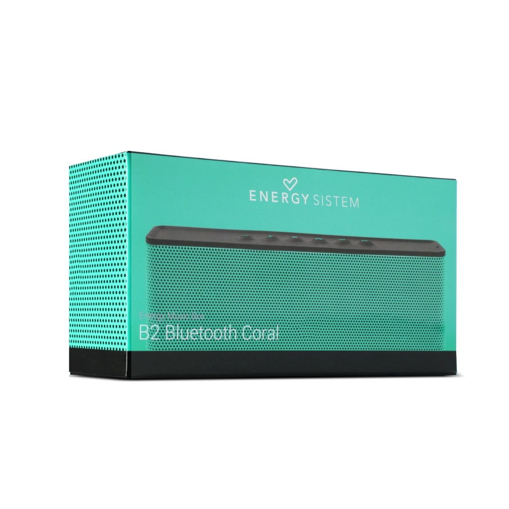 Energy Sistem Bocina Portátil Energy Music Box B2, Bluetooth, Inalámbrico, 2.0, 6W RMS, Micro-USB, Verde