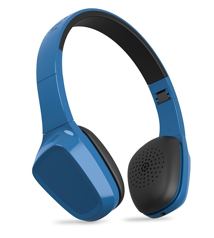 Energy Sistem Audífonos con Micrófono Headphones 1, Bluetooh, Inalámbrico, Azul