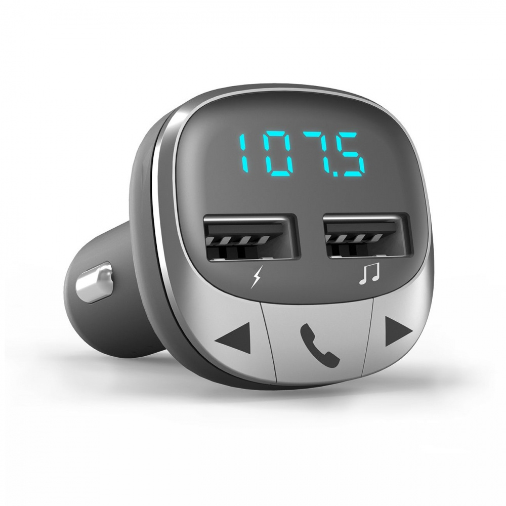Energy Sistem Transmisor de Audio para Auto 448265, MicroSD, Bluetooth