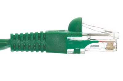Enet Cable Patch Cat6 UTP Moldeado sin Enganches RJ-45 Macho - RJ-45 Macho, 2.1 Metros, Verde