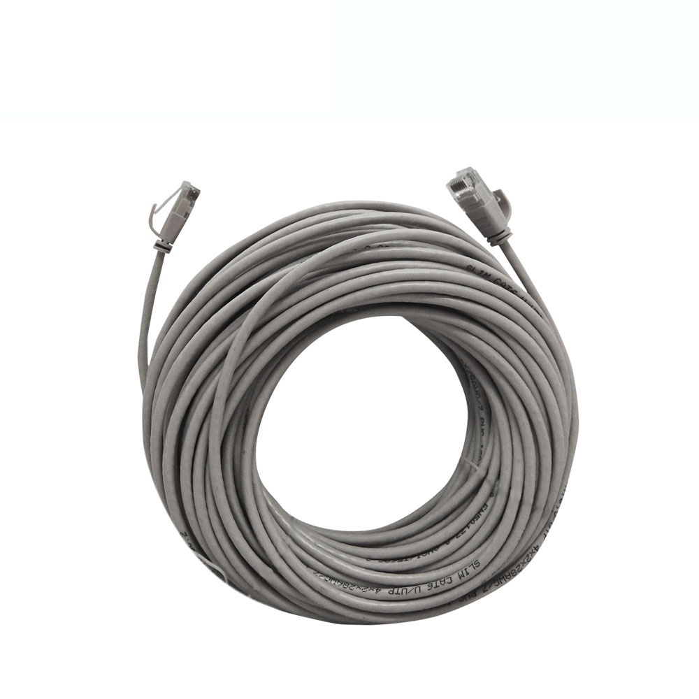 Enson Cable Patch Cat6 UTP RJ-45 Macho - RJ-45 Macho, 18 Metros, Gris