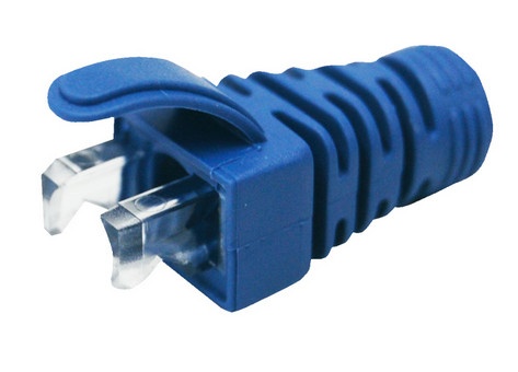 Enson Protector de Cable para RJ-45, Azul