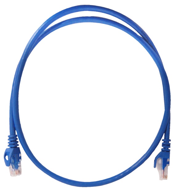 Enson Cable Patch Cat6 UTP RJ-45 Macho - RJ-45 Macho, 90cm, Azul
