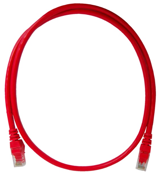 Enson Cable Patch Cat6 UTP RJ-45 Macho - RJ-45 Macho, 90cm, Rojo