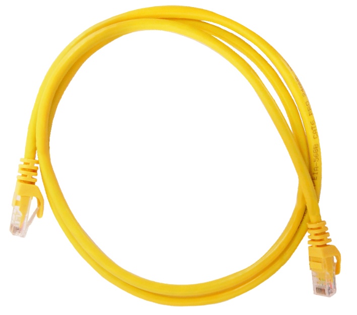 Enson Cable Patch Cat6 UTP RJ-45 Macho - RJ-45 Macho, 1.2 Metros, Amarillo