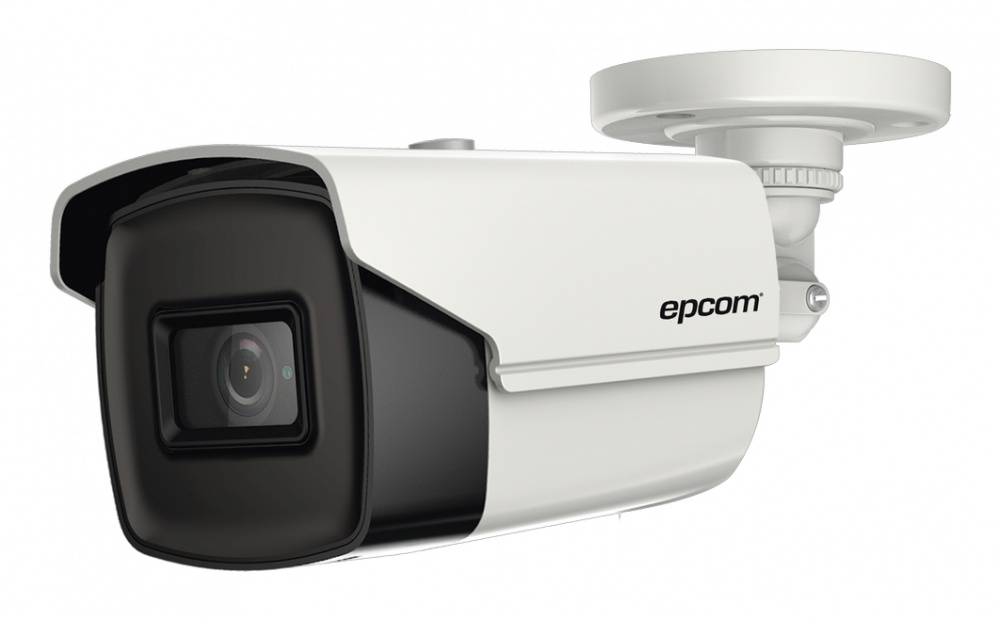 Epcom Cámara CCTV Bullet Turbo HD IR para Interiores/Exteriores B4K-TURBO-X, Alámbrico, 3840 x 2160 Pixeles, Día/Noche