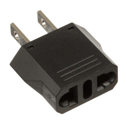 Epcom Adaptador de Energía CLAVIJAEURO, 250V, 6A, Negro