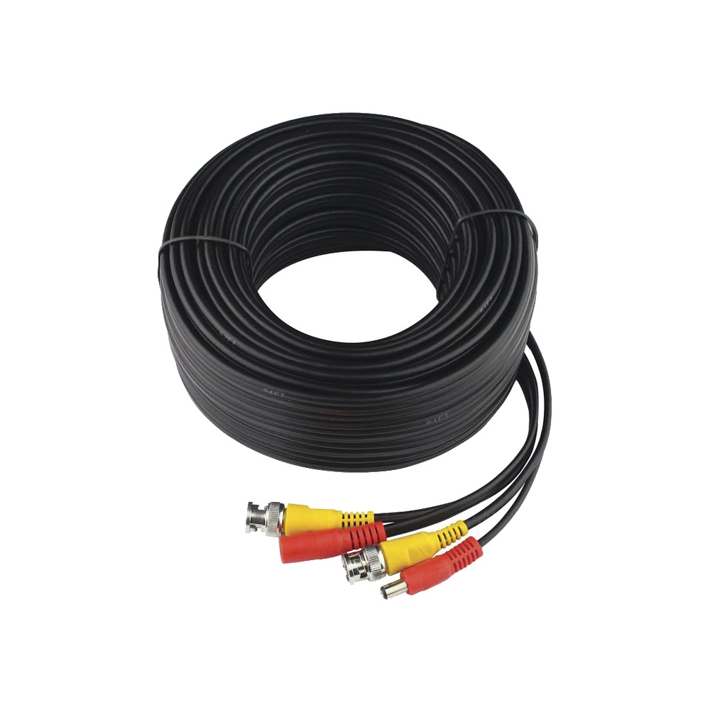 Epcom Cable BNC/DC Macho - BNC/DC Macho, 30 Metros