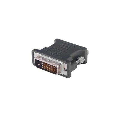 Epcom Adaptador DVI-I Macho - VGA Hembra, Negro