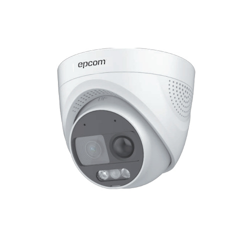 Epcom Cámara CCTV Domo Turbo HD Luz Blanca para Interiores/Exteriores ...