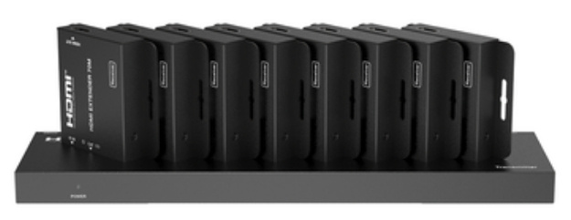 Epcom Divisor de Video Splitter HDMI, 2 Puertos HDMI, Negro