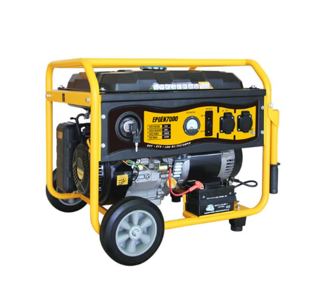 Epcom Generador de Gasolina EPGEN7000, 6500W, 220V, 25 Litros