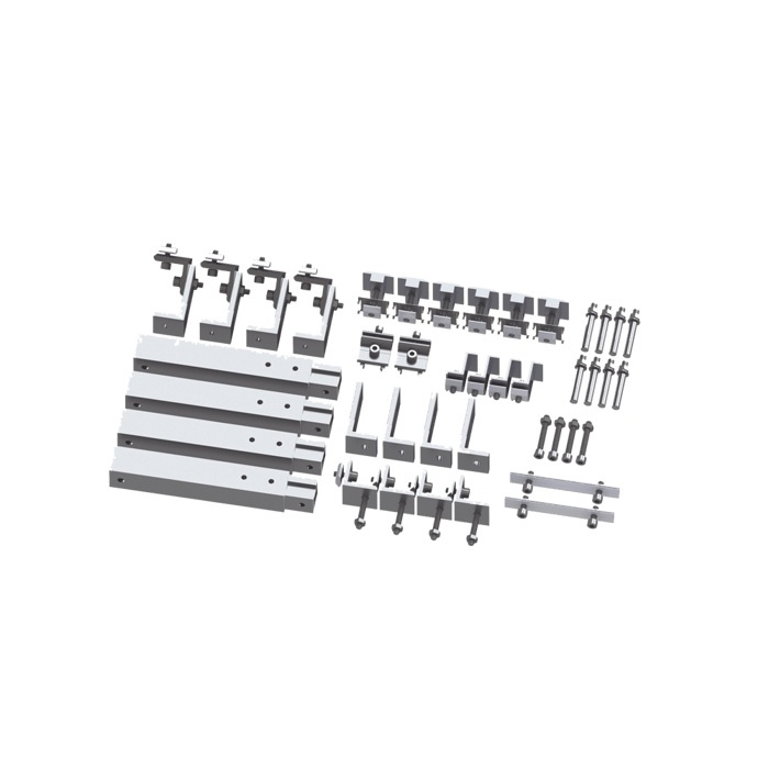 Epcom Juego de Montaje para Panel Solar EPL-AMO01-1X4ST, Aluminio, Para VEKTOR8R