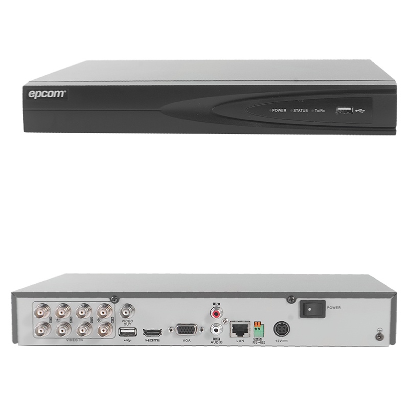 DVR de 8 Canales EV1008TURBOX, max. 6TB, EV1008TURBO