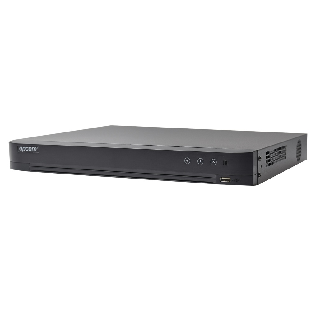 Epcom DVR de 8 Canales TurboHD + 4 Canales IP EV-4008TURBO-D para 1 Disco Duro, máx. 10TB, 2x USB 2.0, 1x RS-485