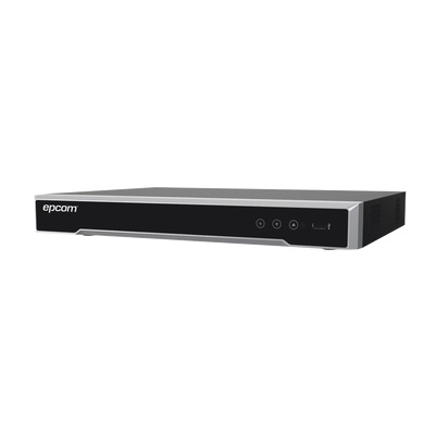 Epcom DVR de 4 Canales TURBOHD + 2 Canales IP EV-8004TURBO-D(C) para 1 Disco Duro, máx. 10TB, 2x USB 2.0, 1x RJ-45