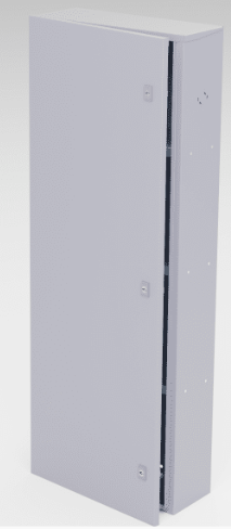 Epcom Gabinete para Baterias GBP04, hasta 4 Unidades, Plata