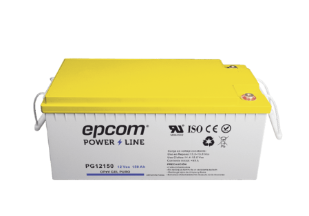 Epcom Batería Sellada PG12150, Gel, 12V, 150Ah