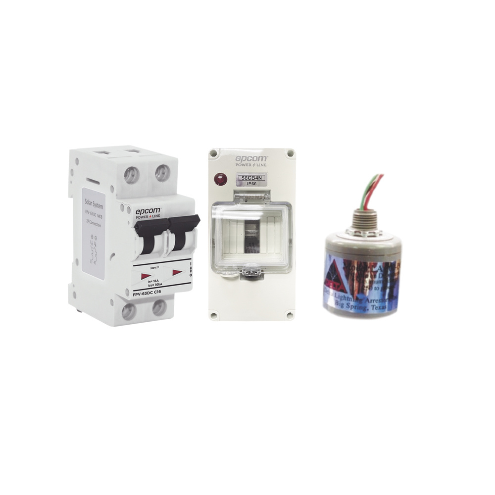 Epcom Kit de Centro de Carga Para Corriente Directa PL20ACD