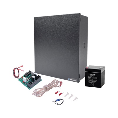 Epcom Fuente de Poder para Control de Acceso PRO-12V-1AK, 4Ah, Entrada 110 - 130V, Salida12V, Negro - Requiere Transformador de 16.5Vca