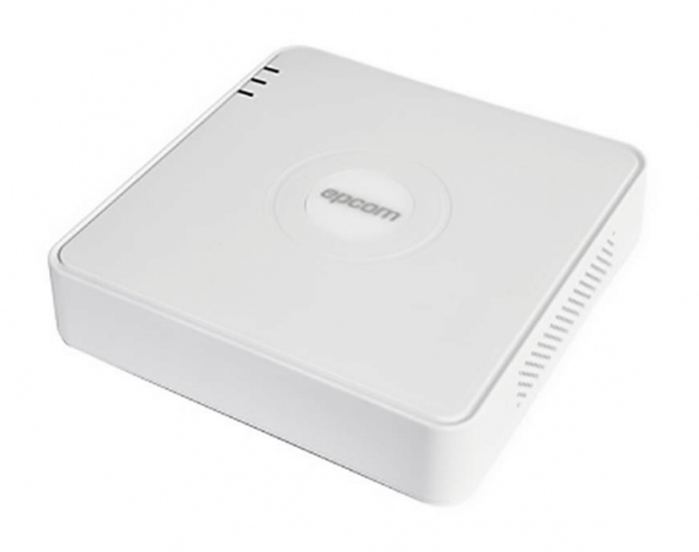 Epcom DVR de 4 Canales S04 para 1 Disco Duro, máx. 4TB, 2x USB 2.0, 1x RJ-45