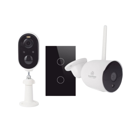 Epcom Kit de Vigilancia SH2CAM2SK de 2 Cámaras IP Bullet WiFi