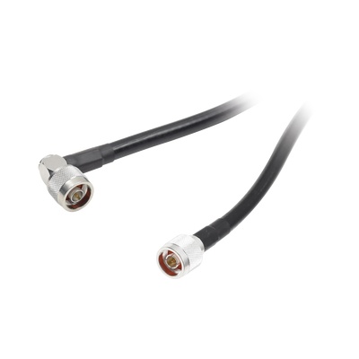Epcom Cable Coaxial N Macho - N Macho, 1.20 Metros, Negro