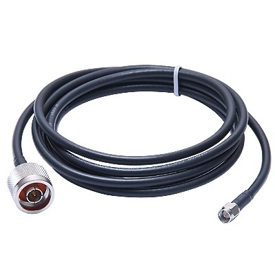 Epcom Cable Coaxial N Macho - SMA Macho, 2 Metros, Negro