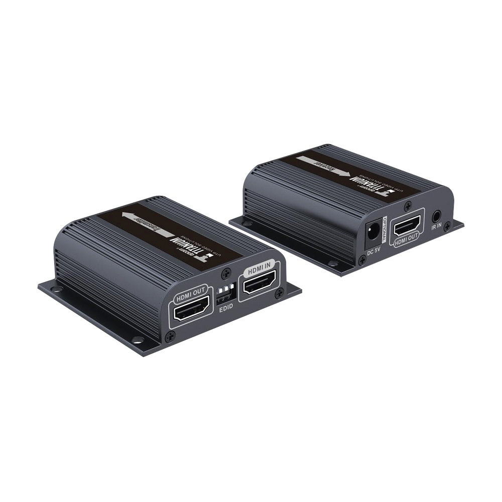 Epcom Kit Extensor HDMI por Cable Cat6/Cat6a/Cat7, 1x HDMI, 1x RJ-45, 50 Metros