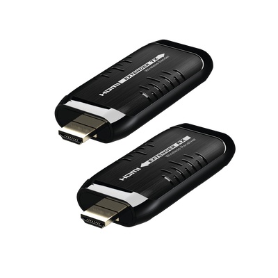 Epcom Transmisor y Receptor HDMI, Inalámbrico, Negro