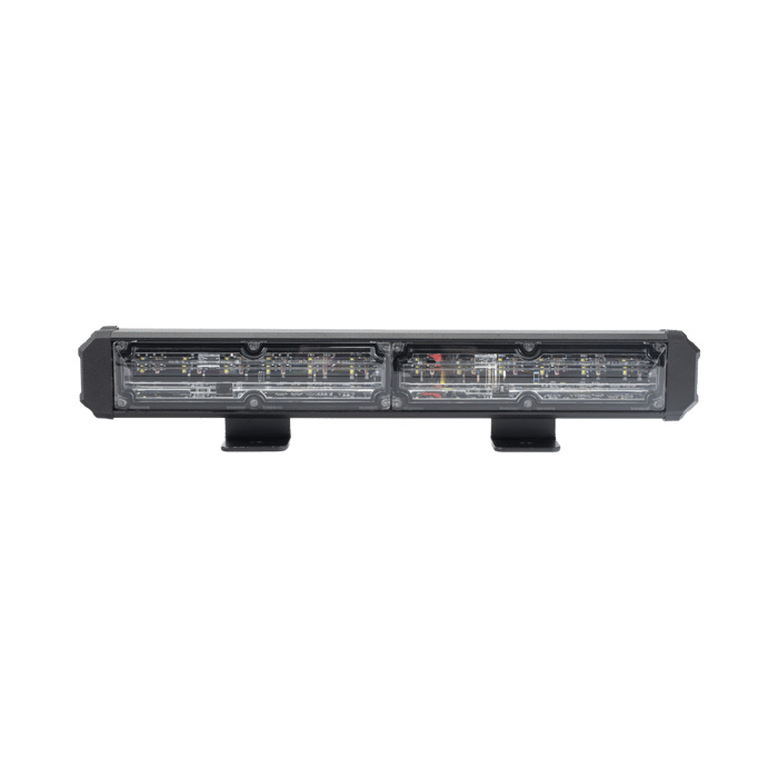 Epcom Barra de Luces de Advertencia XLT2132RW, Rojo/Claro, para Vehículos de Emergencia