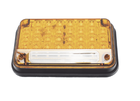Epcom Luz de Advertencia XLTE2335A, Exterior, 12V, 1A, Ámbar, para Vehículo de Emergencia