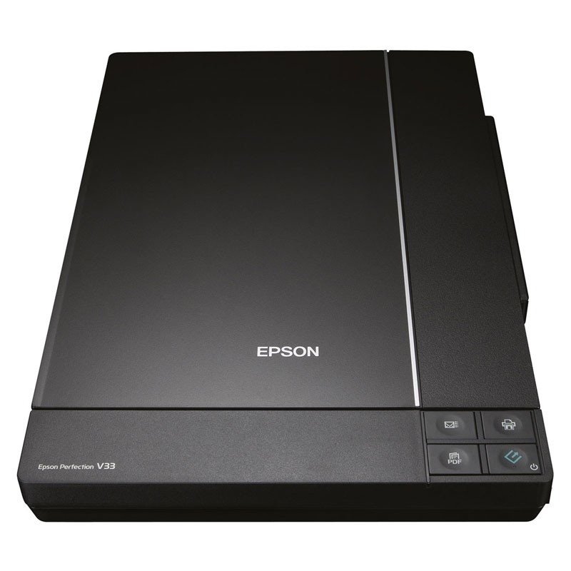 Scanner Epson Perfection V33 Photo, 4800 x 9600 DPI, Escáner Color, USB 2.0, Negro
