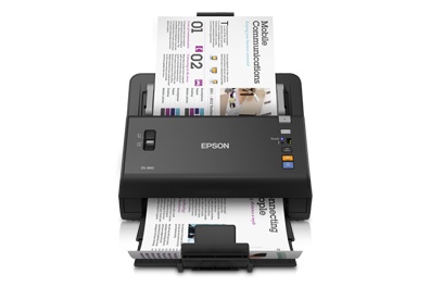 Scanner Epson WorkForce DS-860, 600 x 600 DPI, Escáner Color, USB, Negro