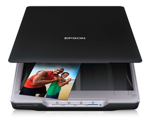 Scanner Epson Perfection V19, 4800 х 4800 DPI, Escáner Color, USB, Negro