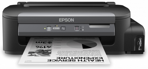 Epson Ecotank WorkForce M100, Blanco y Negro, Inyección, Tanque de Tinta, Print