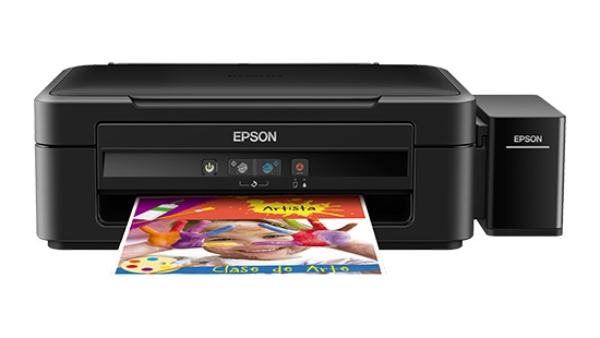 Multifuncional Epson EcoTank L380, Color, Inyección, Tanque de Tinta, Print/Scan/Copy