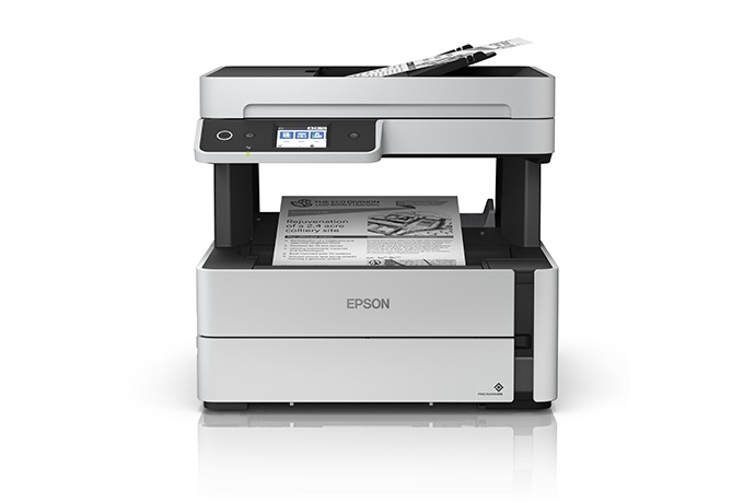 Multifuncional Epson EcoTank M3170, Blanco y Negro, Inyección, Tanque de Tinta, Inalámbrico, Print/Scan/Copy/Fax
