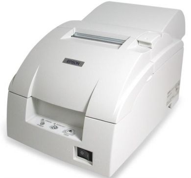 Epson TM-U220PA, Impresora de Tickets, Matriz de Puntos, Alámbrico, Paralelo, Blanco - incluye Fuente de Poder, sin Cables
